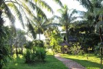 path to the restaurant